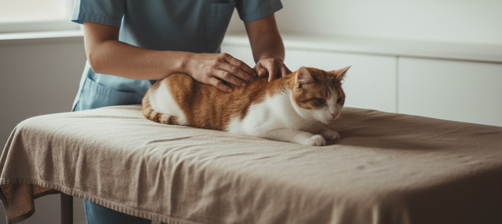 L'ostéopathie pour les chats